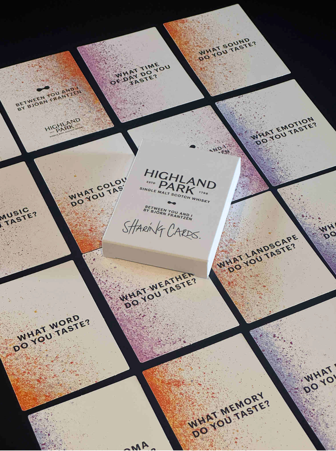 Highland Park Between You and I sharing cards