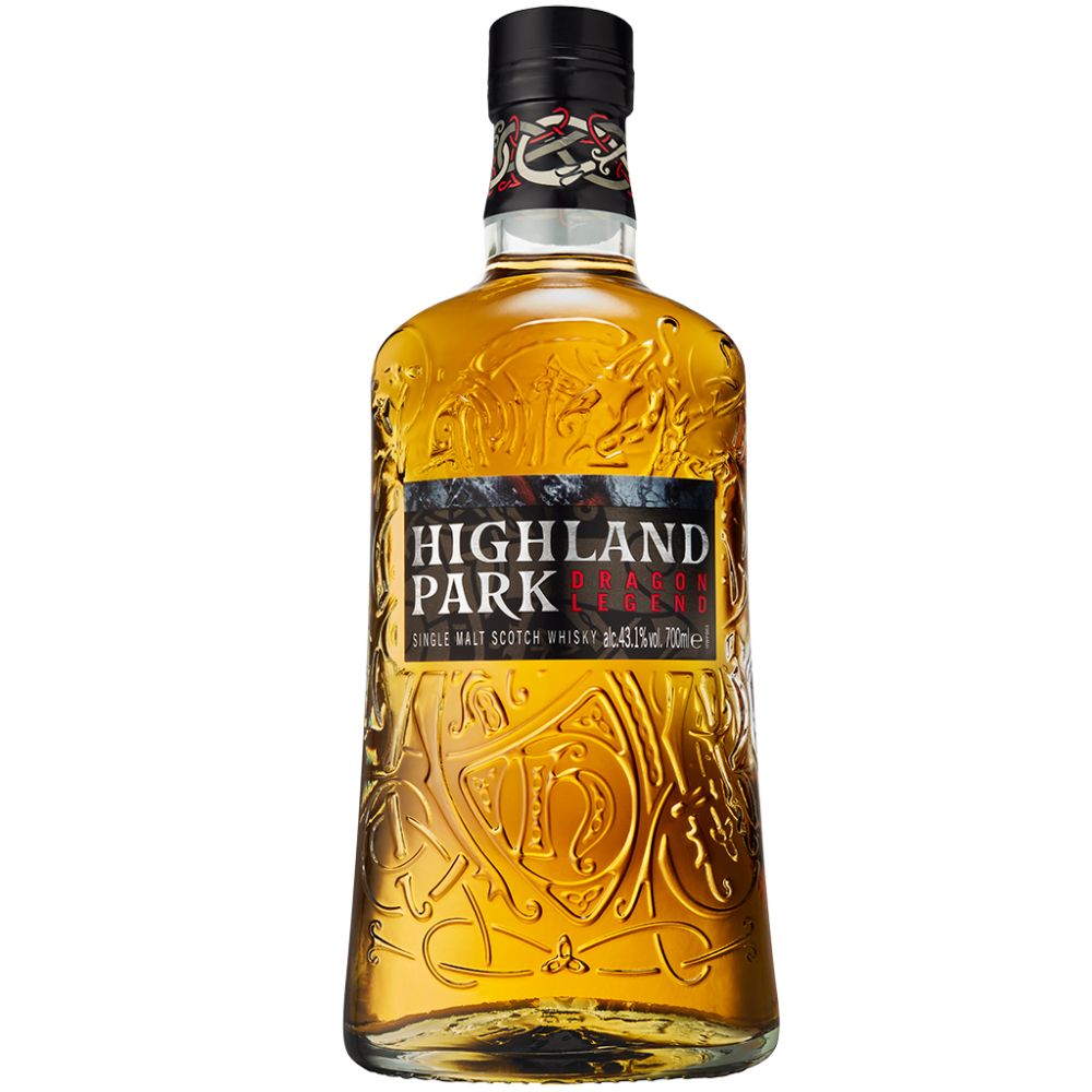 Highland Park Dragon Legend Clear Bottle