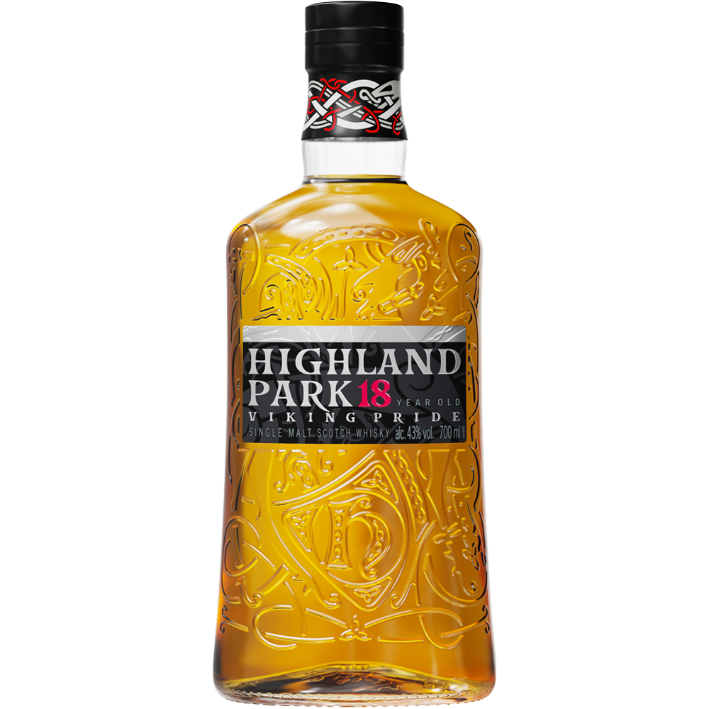 Highland Park 18 Year Old Front of Bottle