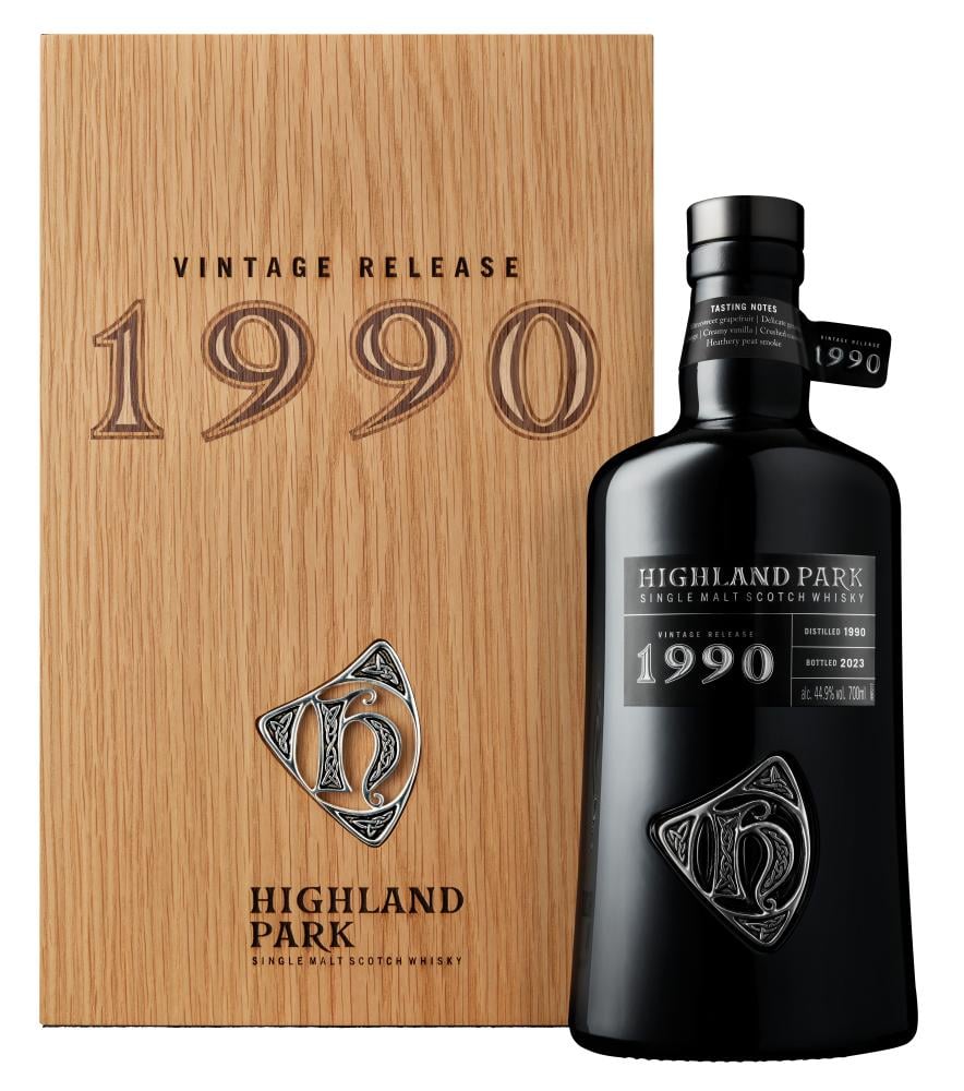 Highland Park Vintage 1990 Bottle and Pack
