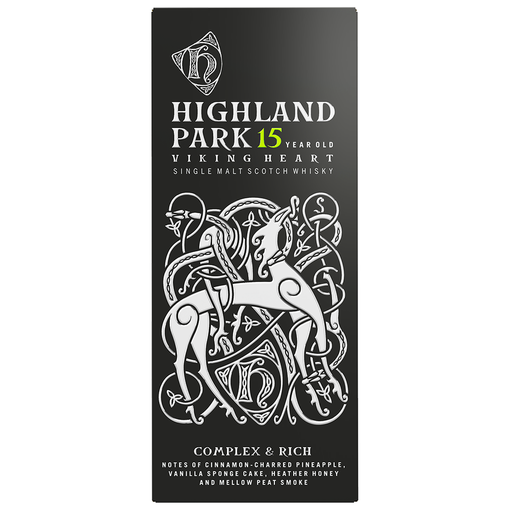 Highland Park 15 Year Old front of carton 