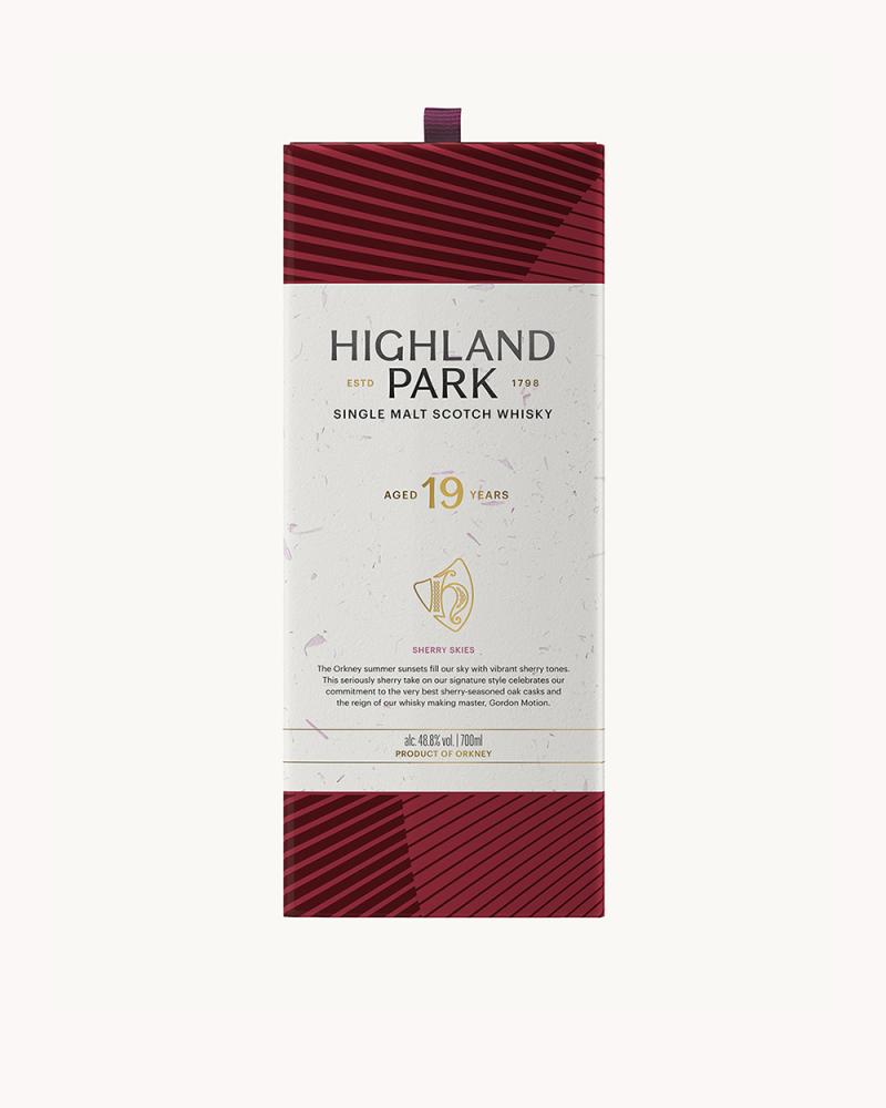 Highland Park Sherry Skies front pack 