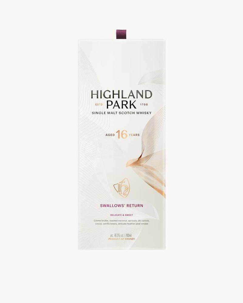 Highland Park Swallows return carton image