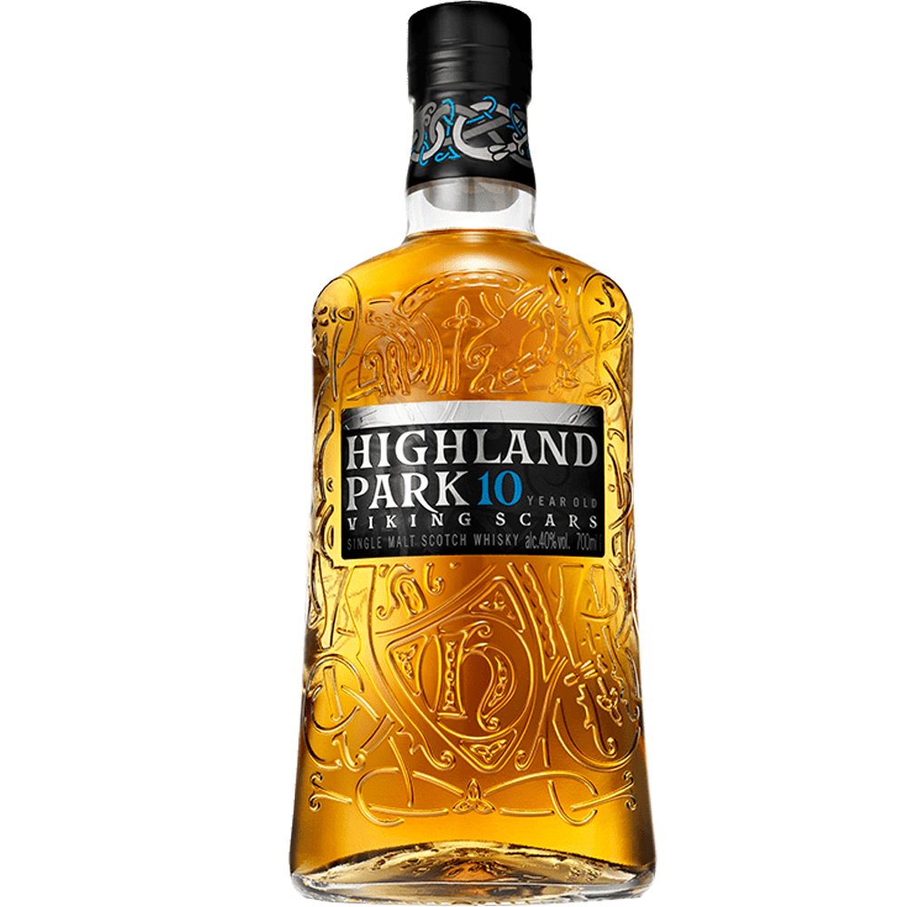 Unboxed Bottle of Highland Park 10 Year Old Single Malt Whisky 