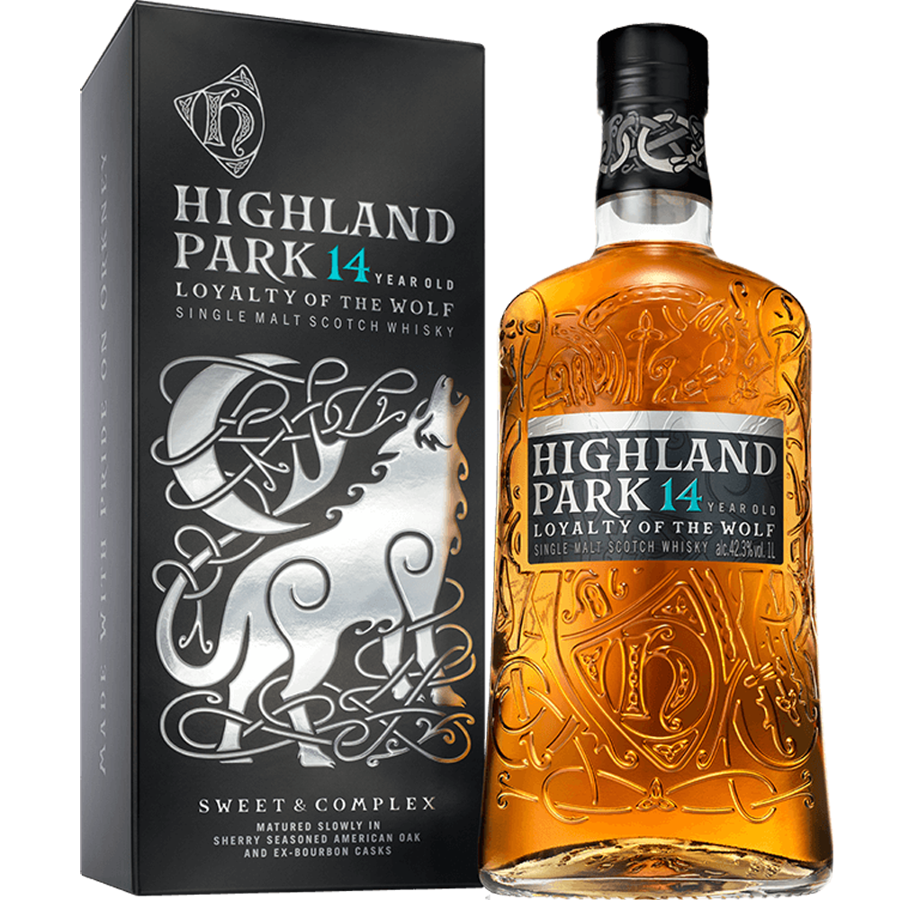 Highland Park 14 Year Old Loyalty of the Wolf Single Malt Whisky 