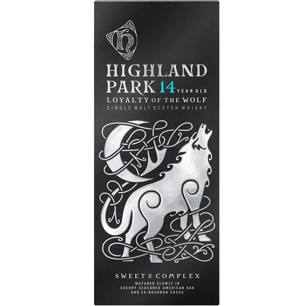 Highland Park 14 Year Old Loyalty of the Wolf Single Malt Whisky 