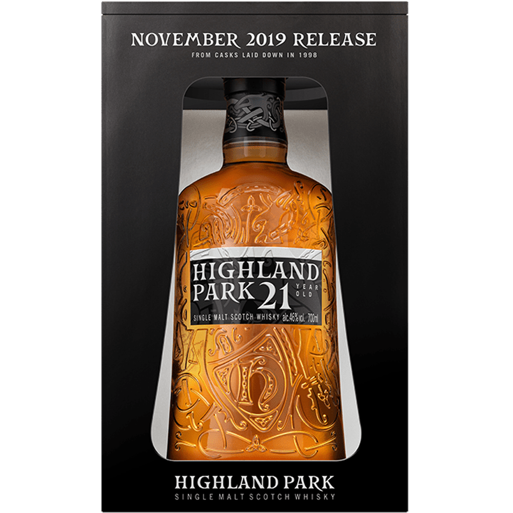 Highland Park 21 Year Old November 2019 Release Single Malt Whisky 