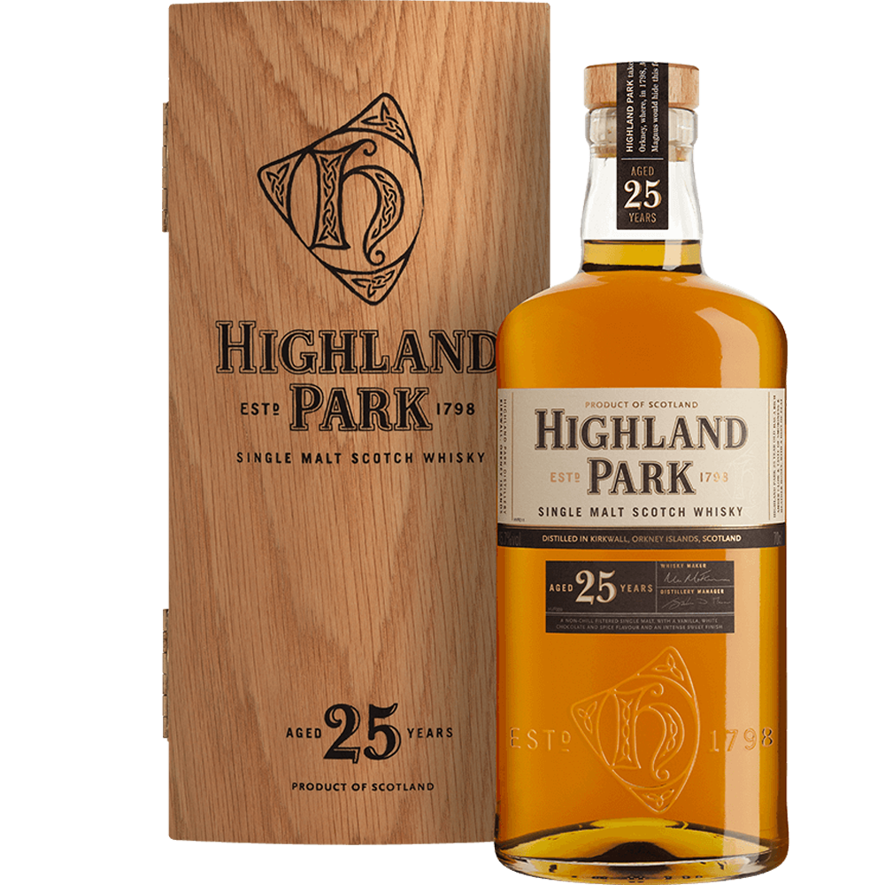 Highland Park 25 Year Old Single Malt Whisky 
