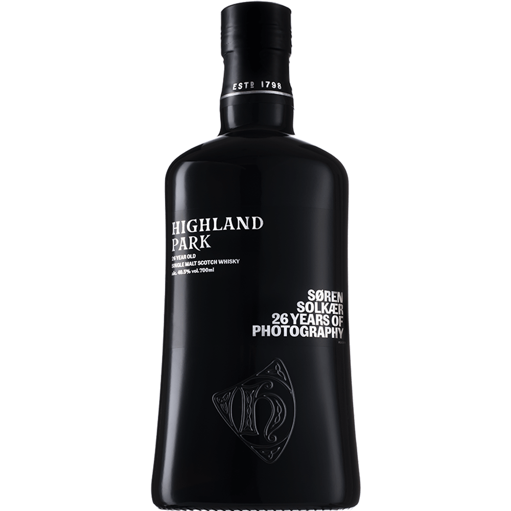 Highland Park 26 Years of Photography Single Malt Whisky bottle