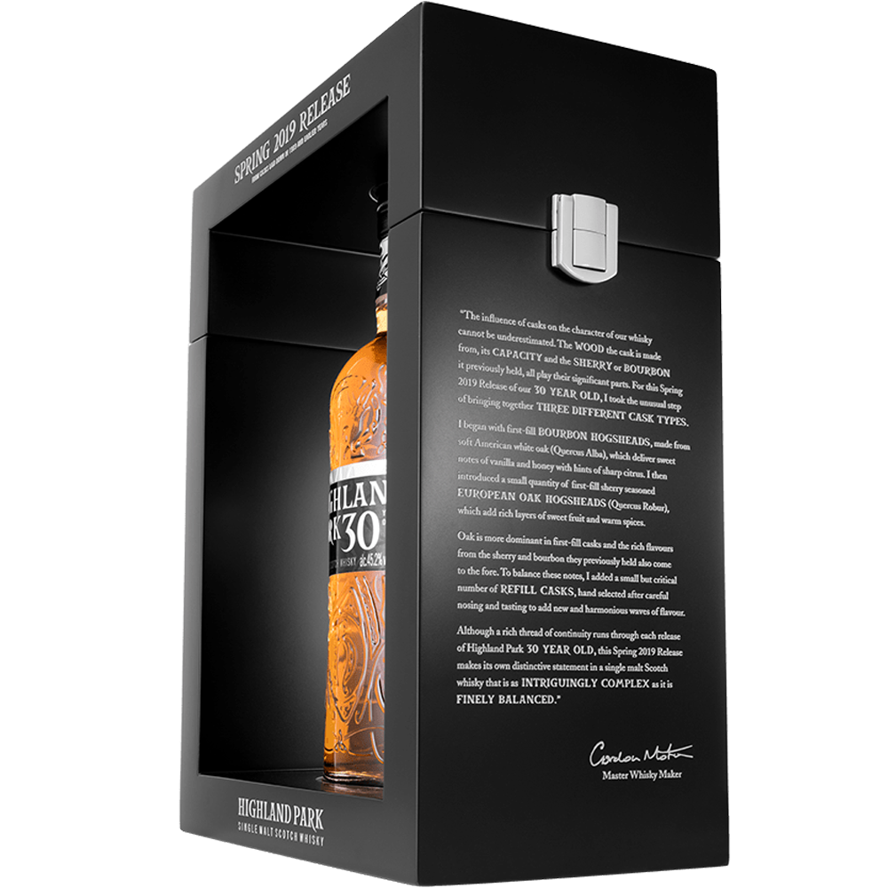 Highland Park 30 Year Old Spring 2019 Release Single Malt Whisky 