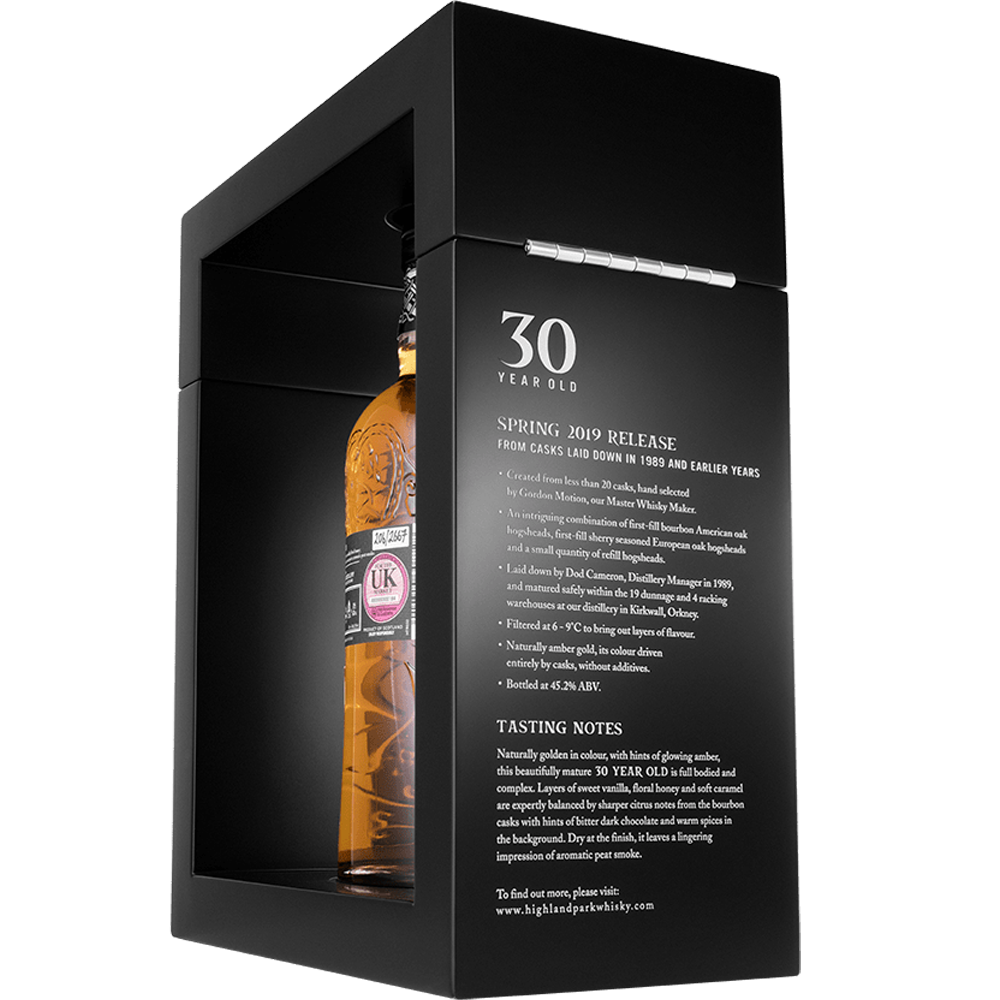 Highland Park 30 Year Old Spring 2019 Release Single Malt Whisky 