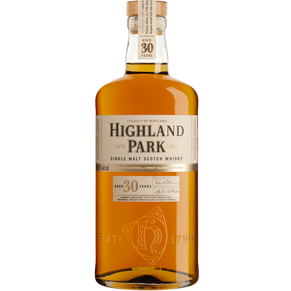 Highland Park 30 Year Old Single Malt Whisky 