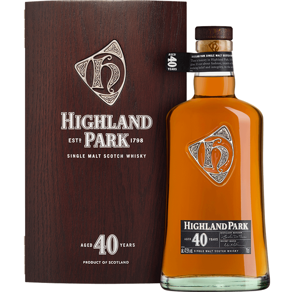 Highland Park 40 Year Old Single Malt Whisky 