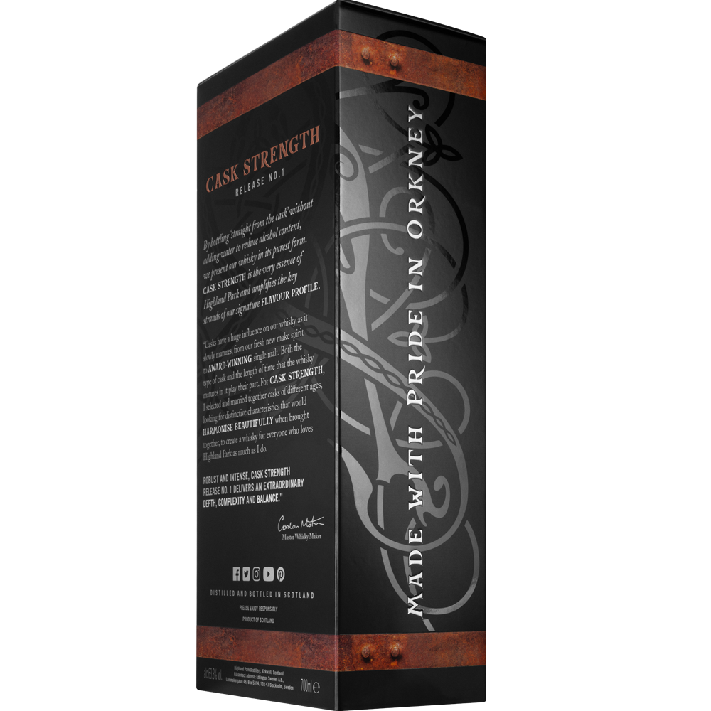 Highland Park Cask Strength Release No 1 Single Malt Whisky 