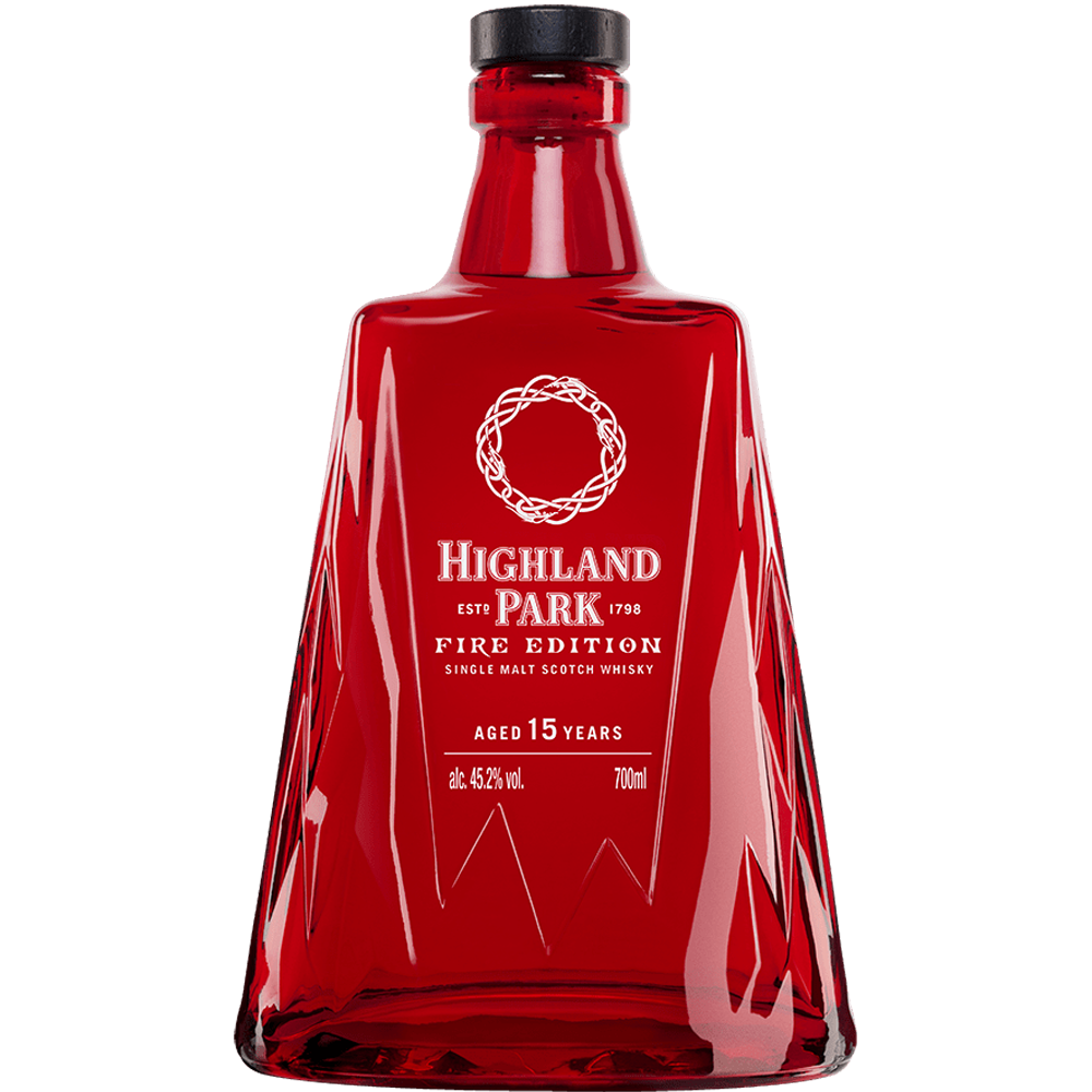 Highland Park Fire Edition 15 Year Old Single Malt Whisky, bottle