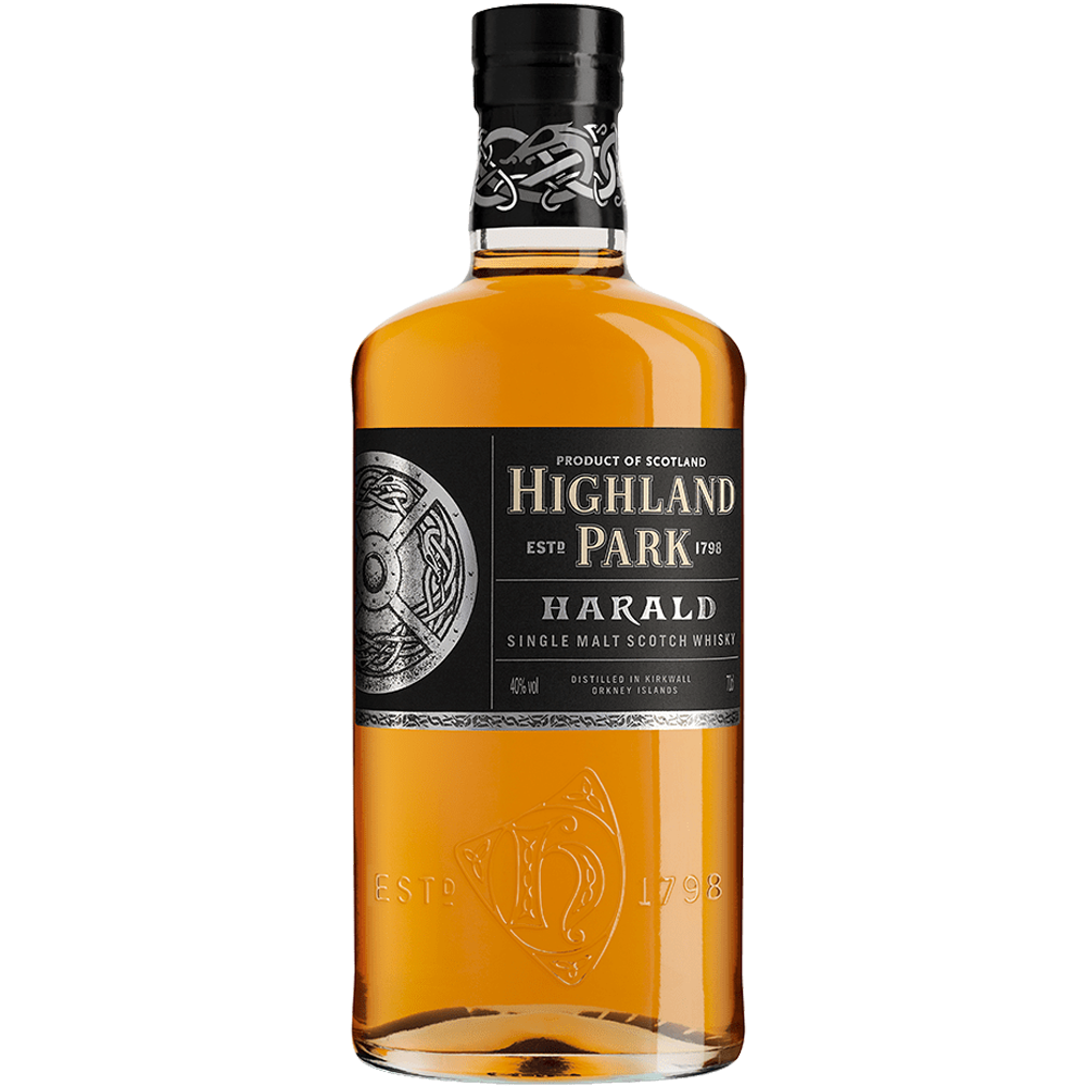 Highland Park Harald Single Malt Whisky bottle