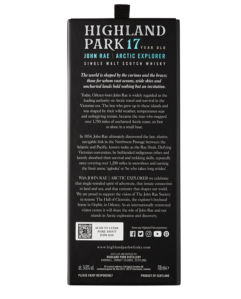 Highland Park John Rae Single Malt Scotch Whisky 