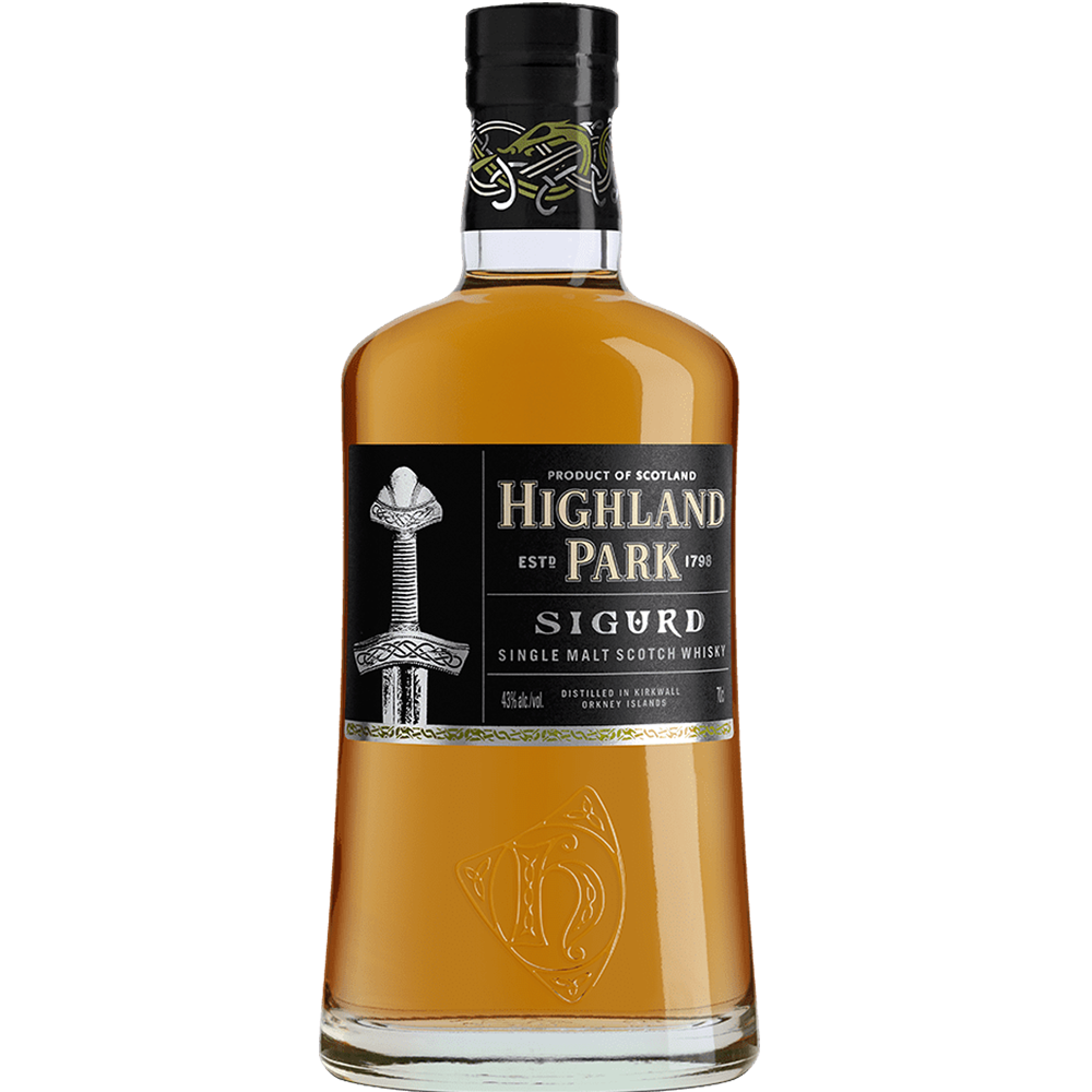Highland Park Sigurd Single Malt Whisky bottle
