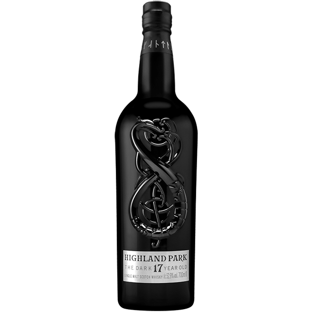 Highland Park The Dark 17 Year Old Single Malt Whisky bottle