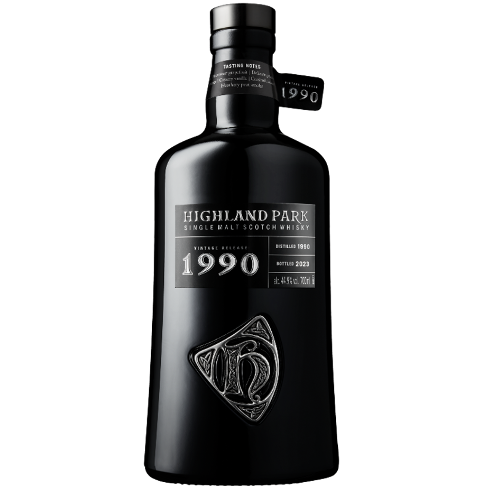 Highland 1990 Vintage black bottle